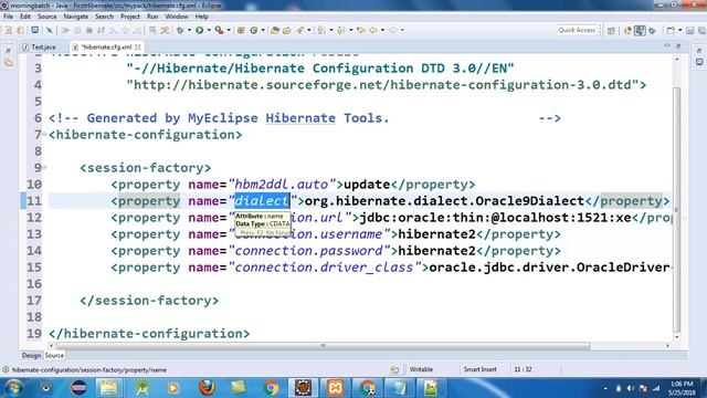 Hibernate Tutorial 03 | Creating First Hibernate | With ORM Program | Deign Pattern смотреть онлайн