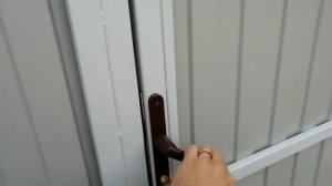 Откатные ворота 6 метров. Встроенная калитка