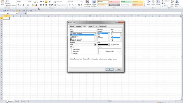 Microsoft Excel 2010 Level One Video 4 The Ribbon смотреть онлайн
