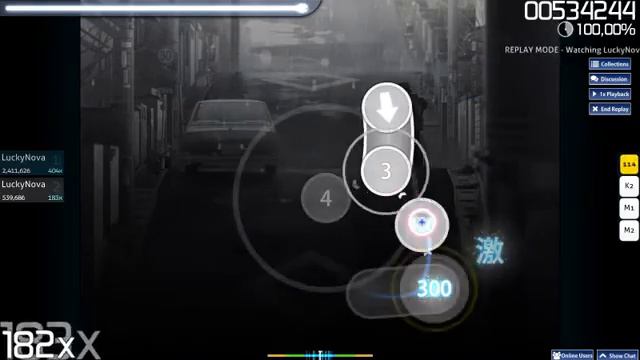 Osu!: Daster - Я падаю вниз смотреть онлайн