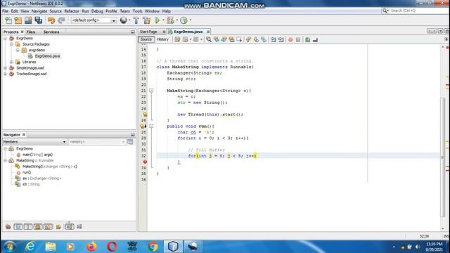 Java the complete Reference Ninth Edition (Chapter 28) Example (5) Exchanger смотреть онлайн