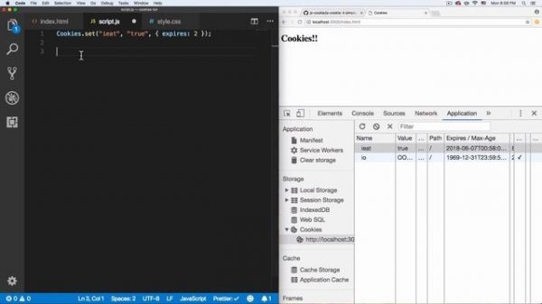 How to Create Cookies in minutes with JS-Cookie