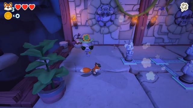 Super Lucky's Tale приключение #2 Побег от Големов смотреть онлайн