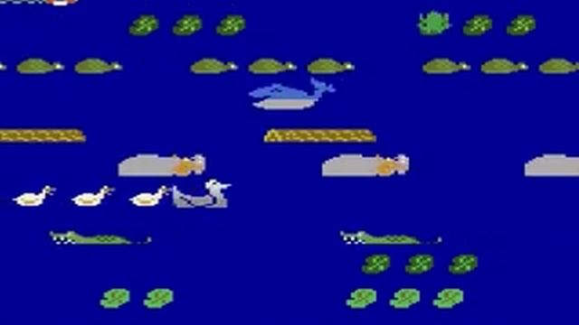 Frogger II Threeedeep! - Atari 5200 - Gameplay ? смотреть онлайн