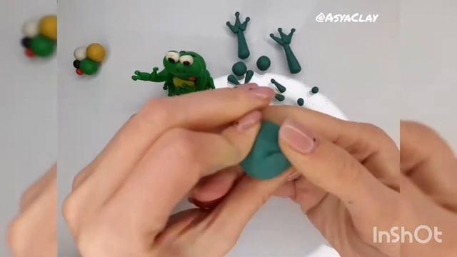 Курс по лепке с детьми: Веселый Зоопарк. Урок: Царевна Лягушка. смотреть онлайн