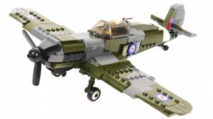 Собираем Лего истребитель второй мировой - Sluban M38-B0712 Hawker Hurricane