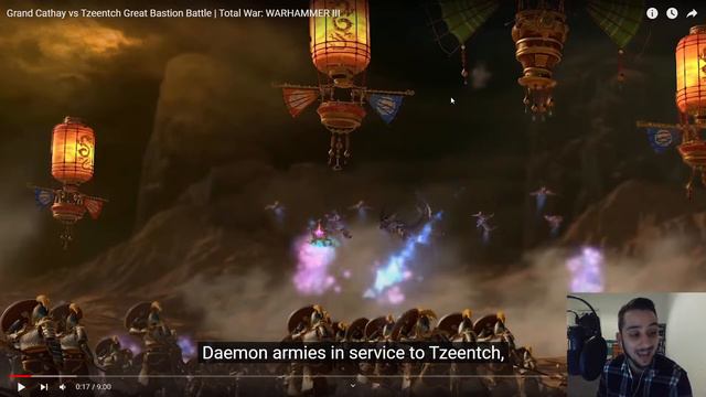 Grand Cathay vs Tzeentch Great Bastion Battle | Reaction & Discussion | Total War: WARHAMMER 3 смотреть онлайн