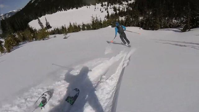 Chinook Pass backcountry ski смотреть онлайн