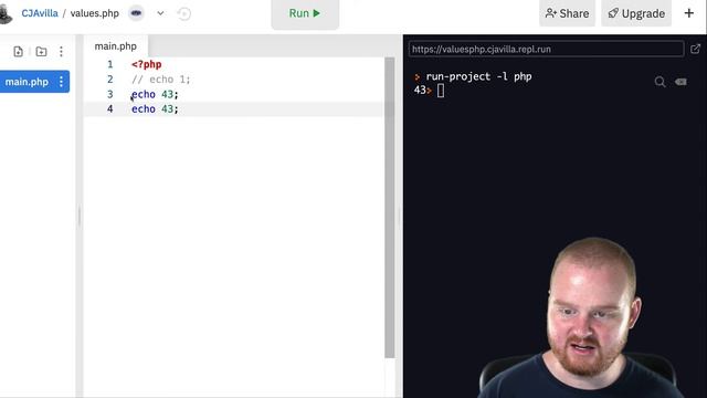 Intro to values and types in PHP смотреть онлайн