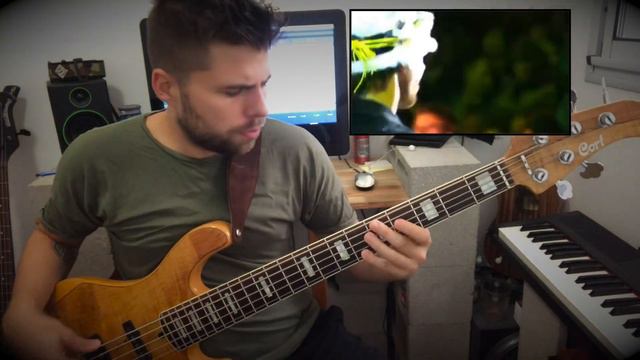 Cosmic Girl - Jamiroquai - Live in Verona Intro Bass Cover Groove - LichiiBass смотреть онлайн