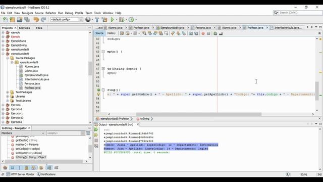 Programación. Unidad 9. Método "toString" y operador "instanceof" смотреть онлайн