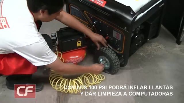 Compresor 1/3 HP 6 Lts 120 PSI, Compresor Diafragma Libre De Aceite