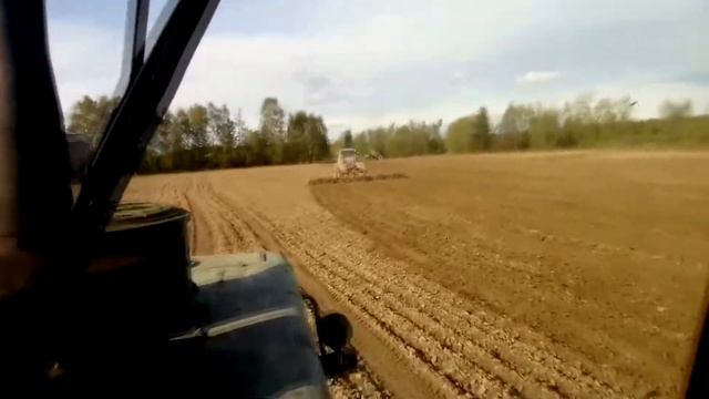 культивация тракторами т 150к перед посевом смотреть онлайн