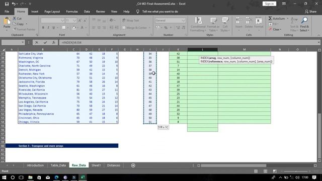 Answers For Excel Skills for Business: Advanced / WEEK 2/Answers/Solution/Final Assessment смотреть онлайн