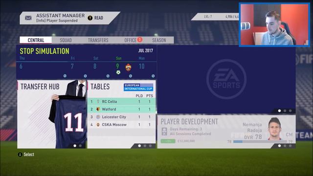 FIFA 18 Celta Vigo Career Mode | S1 Ep1 | A NEW ERA IN SPAIN! смотреть онлайн