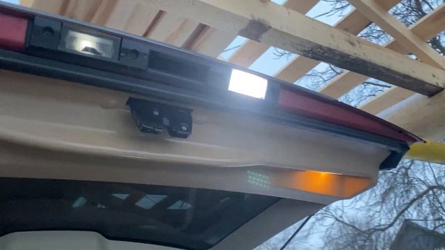 Светодиодные фонари заднего хода на Range Rover L322 смотреть онлайн