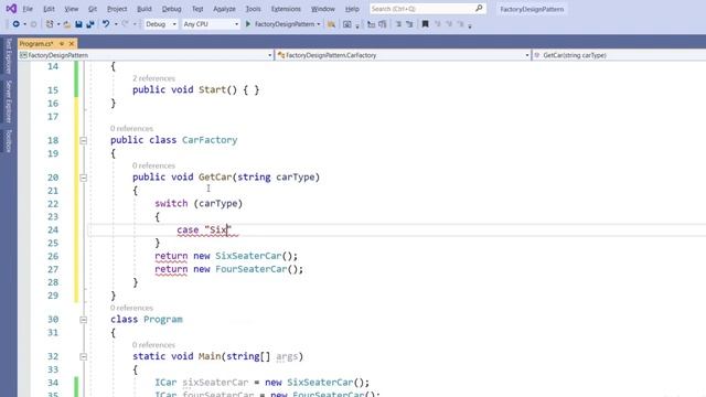 3. Factory Design Pattern in c# | factory design pattern interview questions c# | Hindi смотреть онлайн