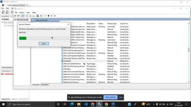 HOW TO FIX SQL NO CONNECTION ESTABLISHED ERROR IN MY SQL WORKBENCH! (QUICK 30 SECONDS FIX) смотреть онлайн