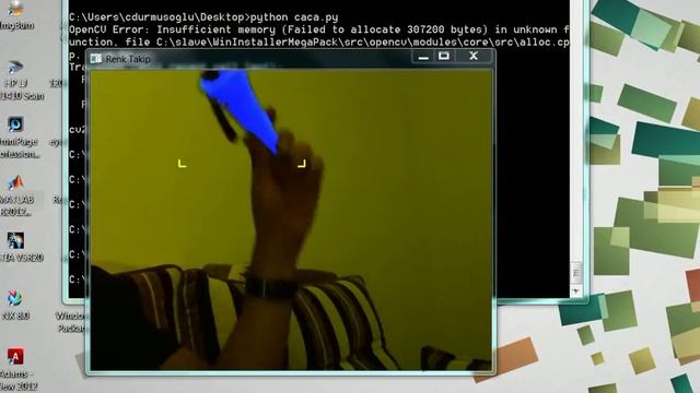 Python OpenCV Color Detection and Tracking смотреть онлайн