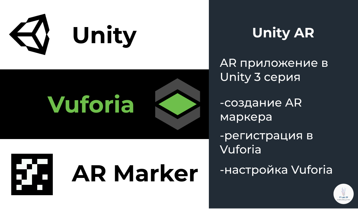 Unity AR | AR приложение на Unity Vuforia и ArMaker 3 серия смотреть онлайн