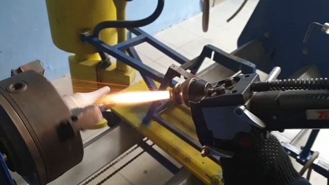 Газопламенное напыление "ТЕНА" в стекольной промышленности. смотреть онлайн