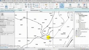 [Урок Revit Генплан] Построение топоповерхности по точкам