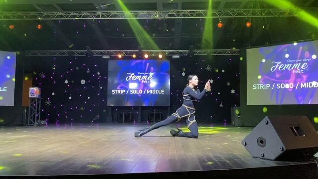 Femme fest 2021 | Anastasiia Yehorova | 1st place | strip solo adults middle смотреть онлайн