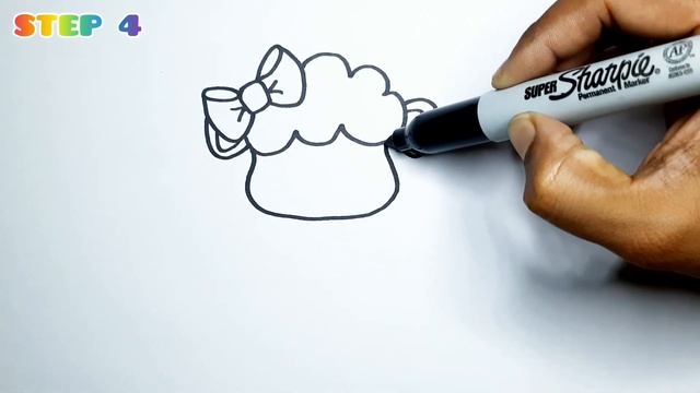 How To Draw a Lamb | Kids Drawing Hub | Kids Step By Step Drawing Tutorial | #kids #drawing #video смотреть онлайн