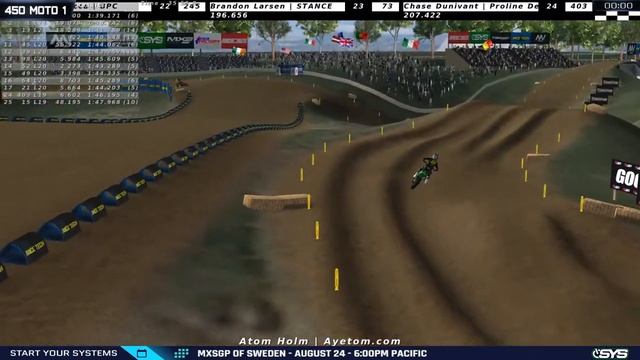 MX Simulator - 2021 MXSGP of Germany (Round 10) смотреть онлайн
