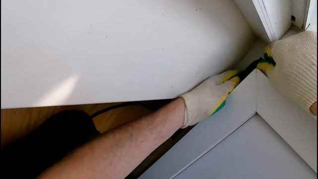 Замена уплотнителя – Утепление балконной двери. #мастероконмосква смотреть онлайн