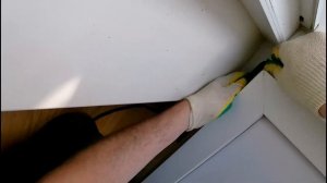 Замена уплотнителя – Утепление балконной двери. #мастероконмосква