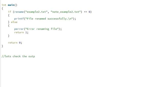 55 Programe for rename function "Mastering C Programming: From Basics to Beyond | [ C_LANGUAGE ]" смотреть онлайн