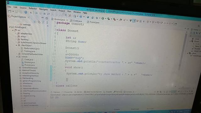 constructor in java #java Default constructor in java смотреть онлайн