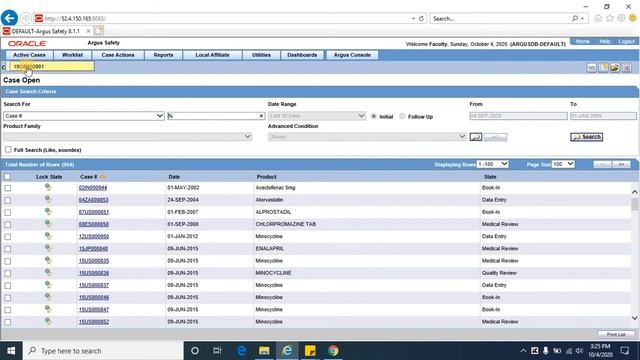 Session 2 - Process of Login, User Interface and Navigation - Oracle Argus Safety смотреть онлайн