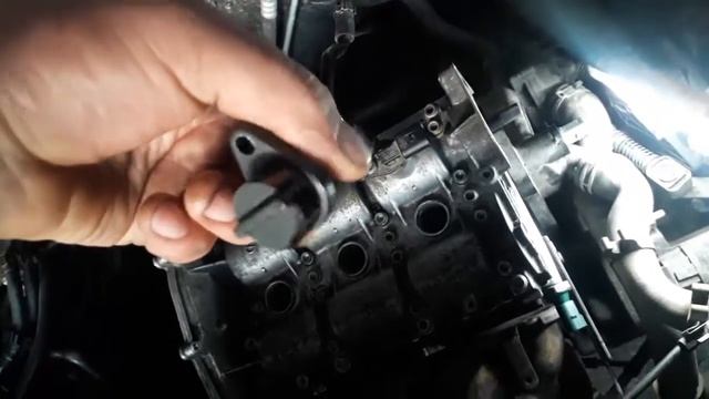 Как выставить метки грм для Volkswagen Polo 2011г 1.2л 12v 51kw 3 цилиндра