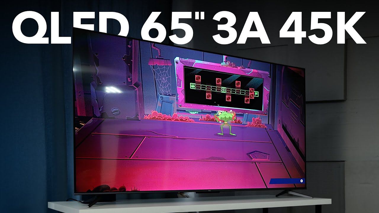 Купил огромный QLED за 45к рублей! Обзор TCL 65" C645 4K QLED смотреть онлайн