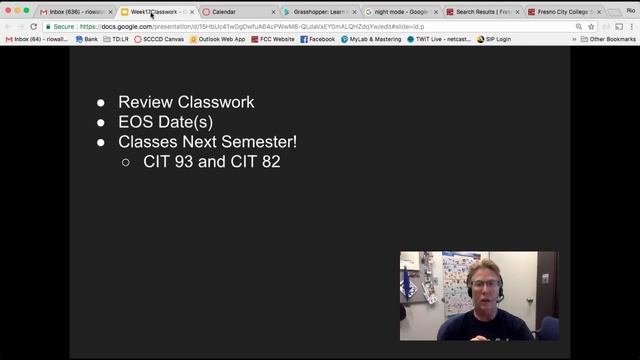 CIT15 Week17 Classwork смотреть онлайн