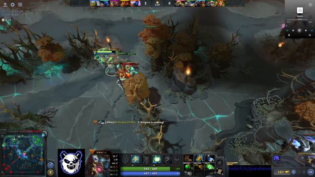 Dota 2 | Stacking and Pulling on the Dire Side | Ranged Support plays | смотреть онлайн
