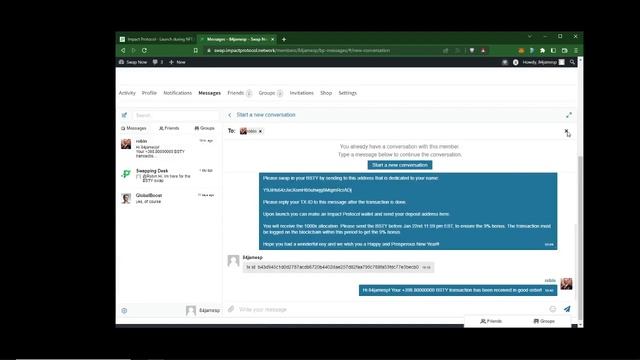 Global Boost BSTY to IMPACT PROTOCOL Swap Instructions ! смотреть онлайн