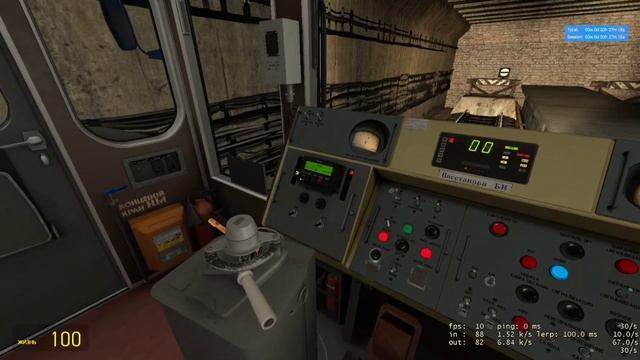 Gmod Метрострой: Карта Gm_jar_pll_redux_v1_fs малая Петрищевско-Ленинградская линия, туда и обратно смотреть онлайн