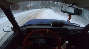 CRAZY Winter Drift на ВАЗ 2104 - Открытие зимнего сезона 21-22 (Боевая Классика, Дрифт на жигах)