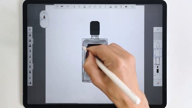 Sketchbook. Урок. Inktober тушью и акварелью. Зеркальное отражение