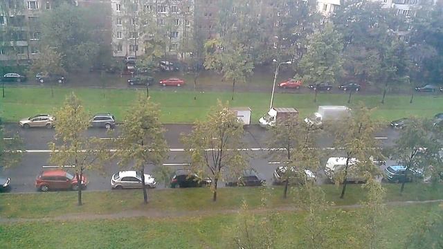 Питер. Сентябрь . На пр. Маршала Захарова смотреть онлайн