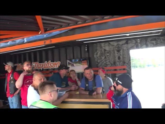 32.100 Harley-Davidson Работа команды тест райда Harley-Davidson смотреть онлайн