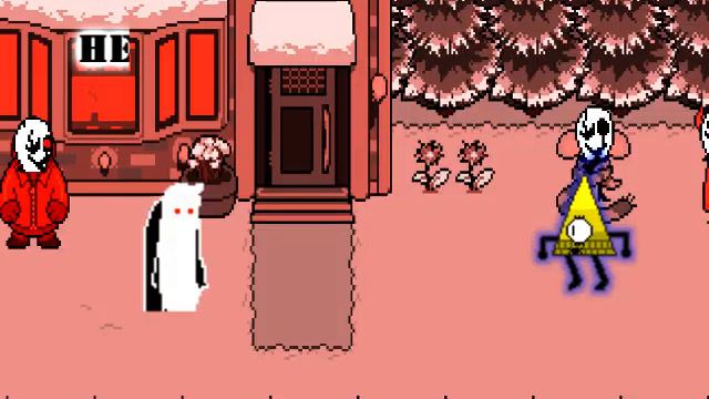 UnderTale VS Gravity Falls:Bill Cipher Vs W.D. Gaster смотреть онлайн