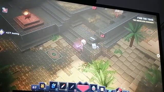 Minecraft dungeons Garden peashooter la Louis into the battle смотреть онлайн