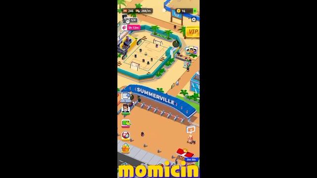Idle sport city Tycoon summerville to snowland Video Games смотреть онлайн