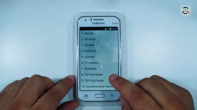 Samsung Galaxy J1 J100 Hard Reset Tips & Tricks Safe Mode Test Menu Snapshot Developer Options