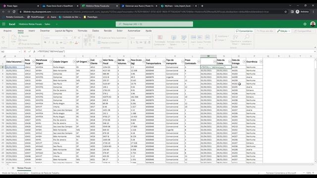 [Power Automate] - Salvar dados de tabela Excel no SharePoint com Power Automate смотреть онлайн