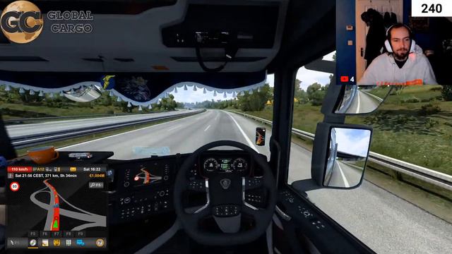 Euro Truck Simulator 2 | ProMods | Live Stream смотреть онлайн